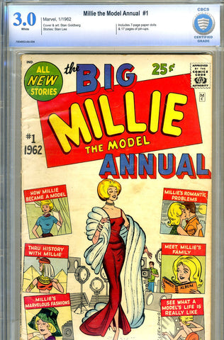 Millie the Model Annual #1   CBCS graded 3.0 - SOLD!