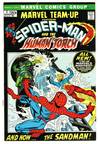 Marvel Team-Up #01 VERY FINE+  1972