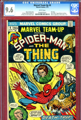 Marvel Team-Up #006 CGC graded 9.6  "Thing" team-up