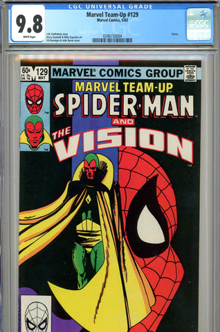 Marvel Team-Up #129 CGC graded 9.8 HIGHEST GRADED - SOLD!