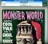 Monster World #6 CGC graded 9.4 photo cover SOLD!
