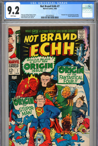 Not Brand Echh #07 CGC graded 9.2 white pages - SOLD!