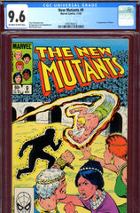 New Mutants #09 CGC graded 9.6 - first Selene
