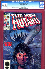 New Mutants #18 CGC graded 9.8  HIGHEST GRADED  first appearance of new Warlock