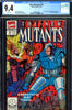 New Mutants #91 CGC graded 9.4  Cable cover - SOLD!