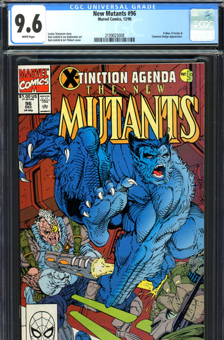 New Mutants #96 CGC graded 9.6  Liefeld cover/art - SOLD!