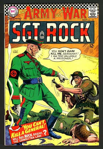 Our Army at War #180   VERY FINE+   1967
