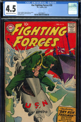 Our Fighting Forces #030 CGC graded 4.5  Joe Kubert cover