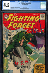 Our Fighting Forces #030 CGC graded 4.5  Joe Kubert cover
