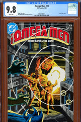 Omega Men #10 CGC graded 9.8 - HIGHEST GRADED  1st FULL Lobo story