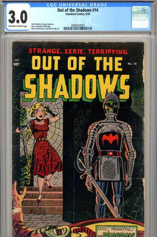 Out of the Shadows #14 CGC graded 3.0 last issue - SOLD!