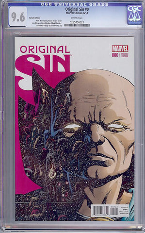 Original Sin #0  CGC graded 9.6 - Variant Edition - SOLD!