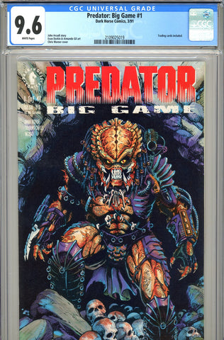 Predator Big Game #1 CGC graded 9.6