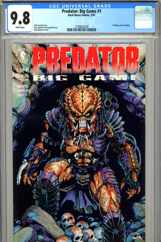 Predator Big Game #1 CGC graded 9.8 - HIGHEST GRADED SOLD!