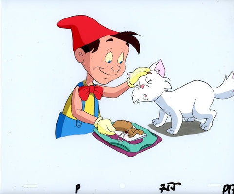 Original production cel -"Pinocchio"- by Golden Films 039 - SOLD!