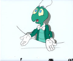 Original production cel -"Pinocchio"- by Golden Films 074