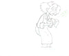 Original production cel -"Pinocchio"- by Golden Films 095
