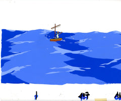 Original production cel -"Pinocchio"- by Golden Films 106