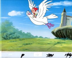 Original production cel -"Pinocchio"- by Golden Films 116