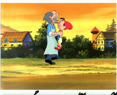 Original production cel -"Pinocchio"- by Golden Films 117