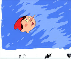 Original production cel -"Pinocchio"- by Golden Films 118