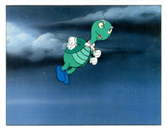 Original production cel -"Pinocchio"- by Golden Films 128 MATTED