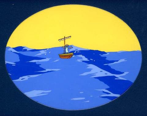 Original production cel -"Pinocchio"- by Golden Films 134 MATTED