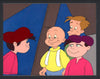 Original production cel -"Pinocchio"- by Golden Films 135 MATTED