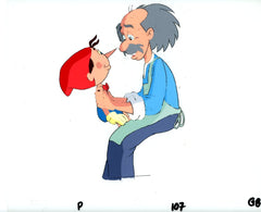 Original production cel -"Pinocchio"- by Golden Films 139