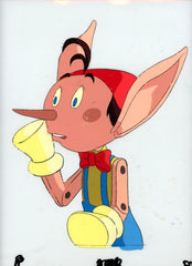 Original production cel -"Pinocchio"- by Golden Films 151 LARGE