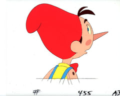 Original production cel -"Pinocchio"- by Golden Films 160 LARGE