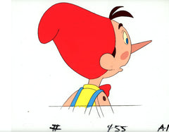 Original production cel -"Pinocchio"- by Golden Films 163 LARGE