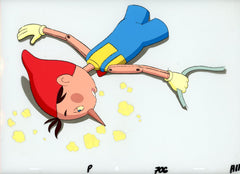 Original production cel -"Pinocchio"- by Golden Films 165 LARGE