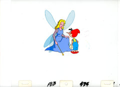 Original production cel -"Pinocchio"- by Golden Films 171 LARGE