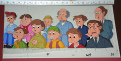 Original production cel -"Pinocchio"- by Golden Films 174 SIZE 19.50" x 10.50"