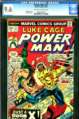 Power Man #27 CGC graded 9.6 - first appearance of X