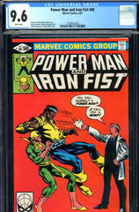 Power Man and Iron Fist #68 CGC graded 9.6 - Frank Miller cover