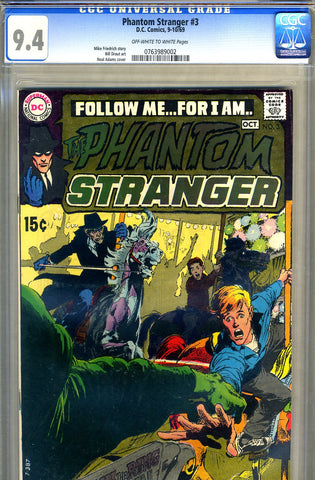 Phantom Stranger #03   CGC graded 9.4