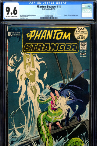 Phantom Stranger #18 CGC graded 9.6 Neal Adams cover - SOLD!