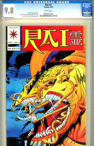 Rai #3 CGC graded 9.8 HIGHEST GRADED SOLD!