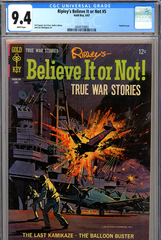 Ripley's Believe It or Not #05 CGC graded 9.4 white pages SOLD!