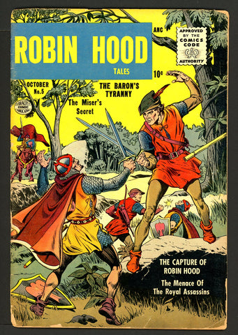 Robin Hood Tales #05   VERY GOOD-   1956