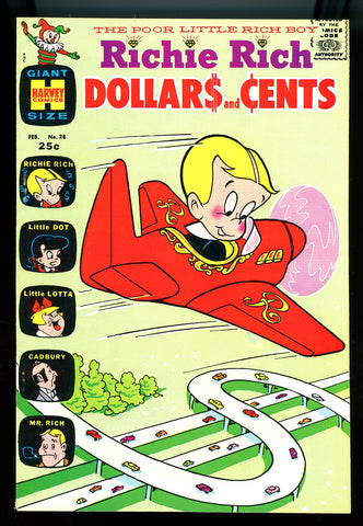 Richie Rich Dollars and Cents #28   VF/NEAR MINT   1969