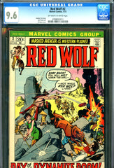 Red Wolf #2 CGC graded 9.6 - Syd Shores art - Gil Kane cover