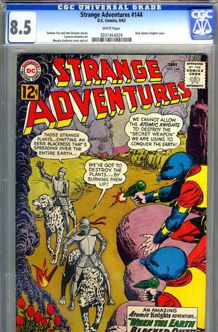 Strange Adventures #144   CGC graded 8.5 - ONLY Atomic Knights cover - SOLD