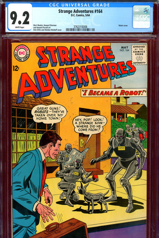 Strange Adventures #164 CGC graded 9.2 white pages - SOLD!