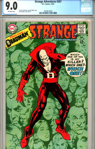 Strange Adventures #207  CGC graded 9.0 SOLD!