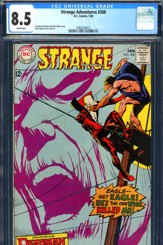 Strange Adventures #208 CGC graded 8.5 Neal Adams c/a - SOLD!