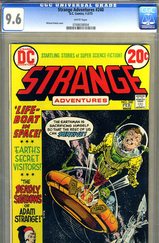 Strange Adventures #240   CGC graded 9.6 - HIGHEST GRADED - SOLD!