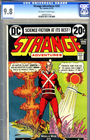 Strange Adventures #242   CGC graded 9.8 - HIGHEST GRADED - SOLD!
